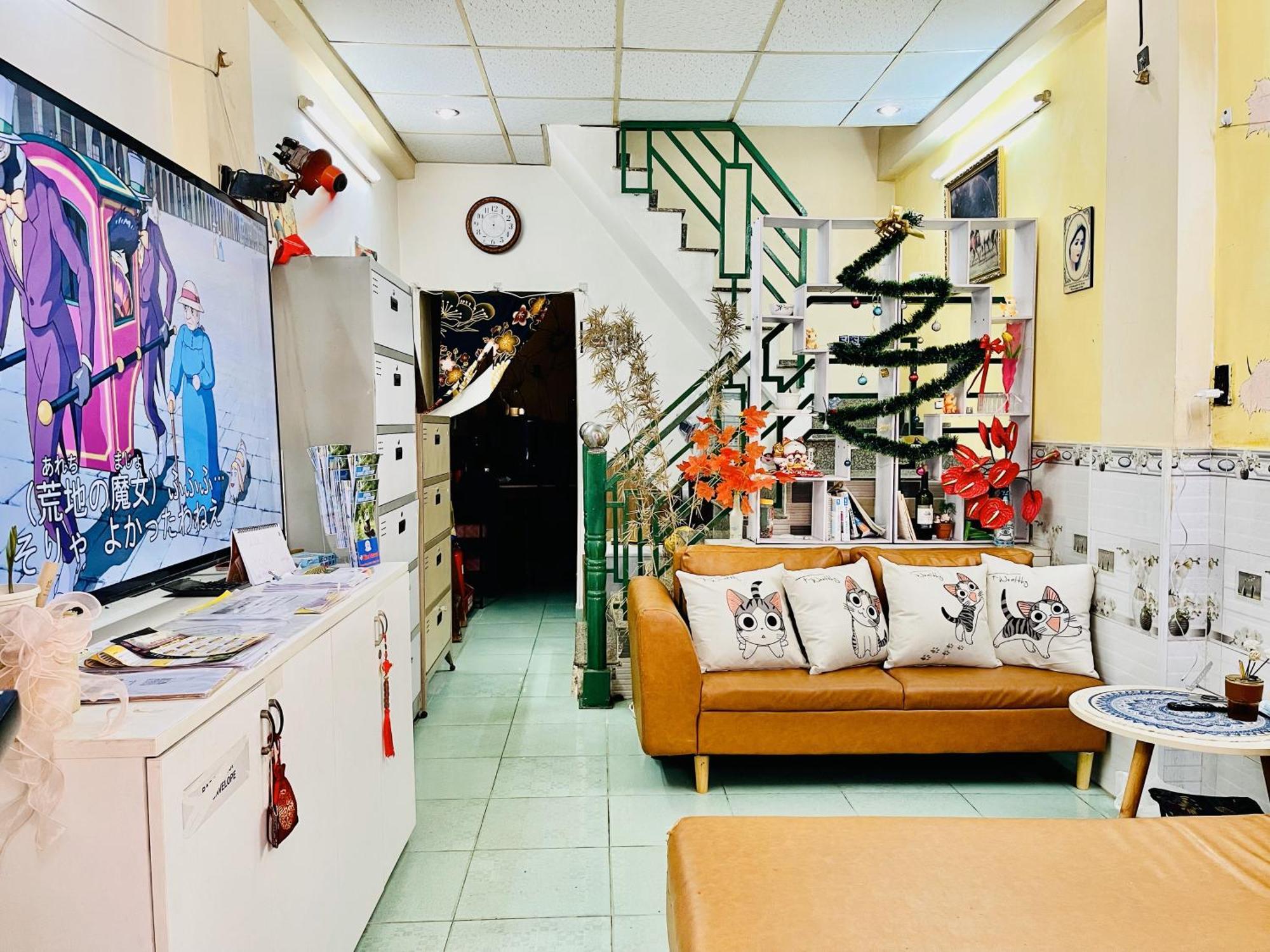 花ren Hostel مدينة هوشي منه المظهر الخارجي الصورة